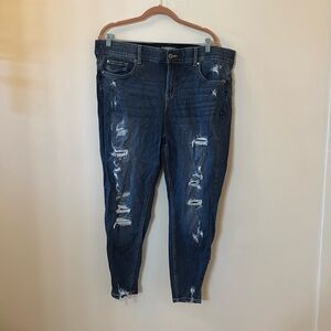 Torrid Distressed Bombshell Skinny Jeans
